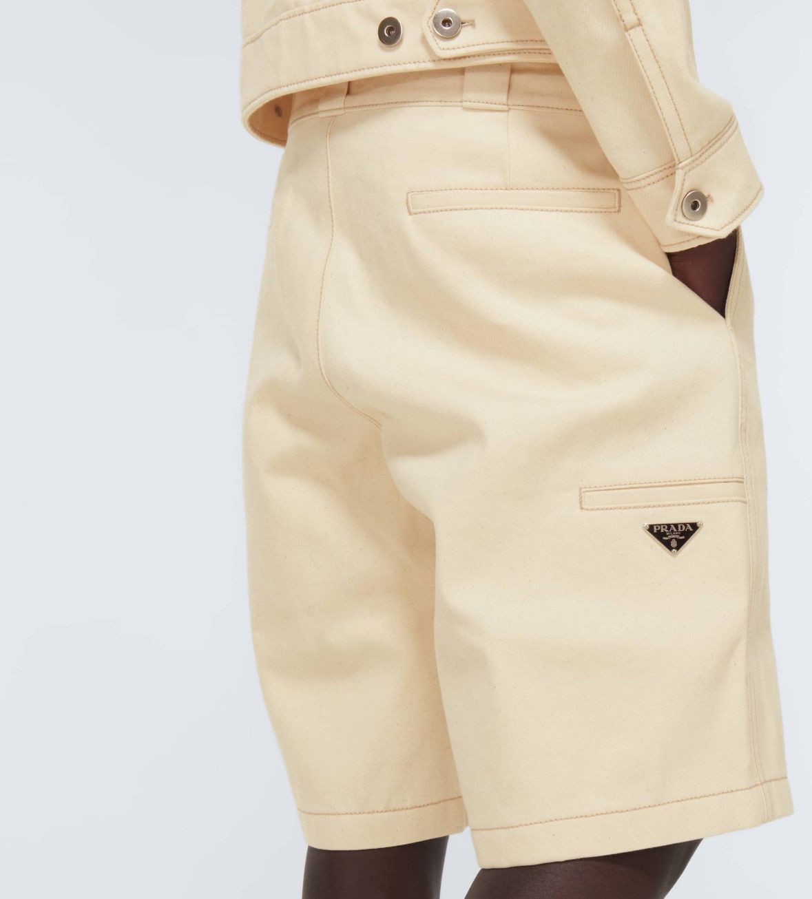 Prada Prada Denim Bermuda shorts Size US 34 / EU 50 - 7 Thumbnail