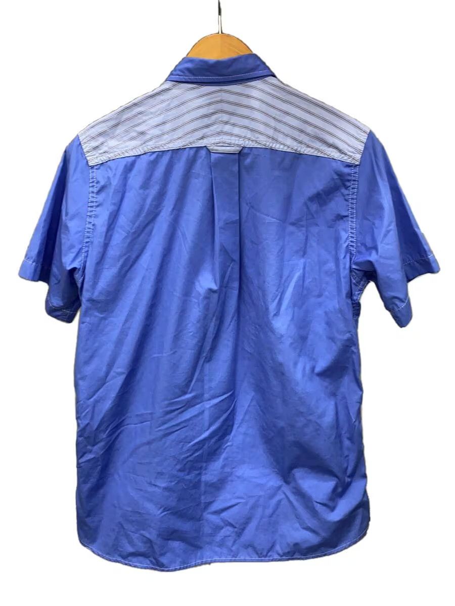 Comme des Garcons × Comme des Garcons Homme Stiped Panel Short Sleeve Button Shirt Size US XS / EU 42 / 0 - 2 Thumbnail