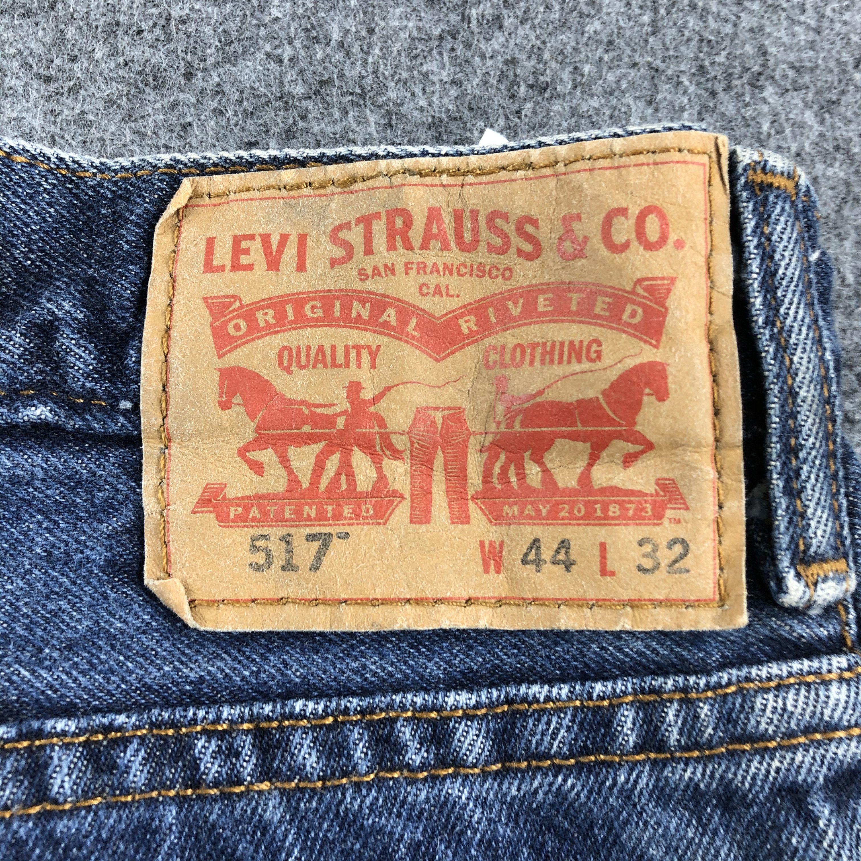 Levi's Vintage Blue Wash Levis 517 Flare Jeans-J2561 Size US 43 - 5 Thumbnail