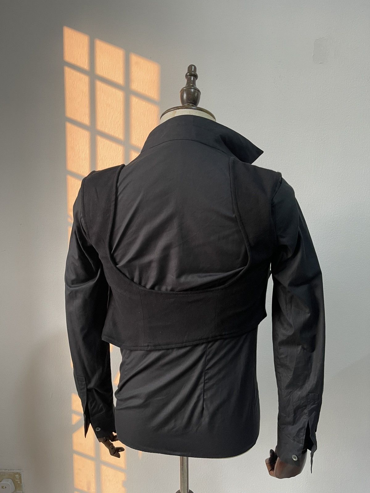Hussein Chalayan 2003 Hussien Chalayan Asymmetrical Shirt Runway 10 Size M / US 6-8 / IT 42-44 - 5 Thumbnail