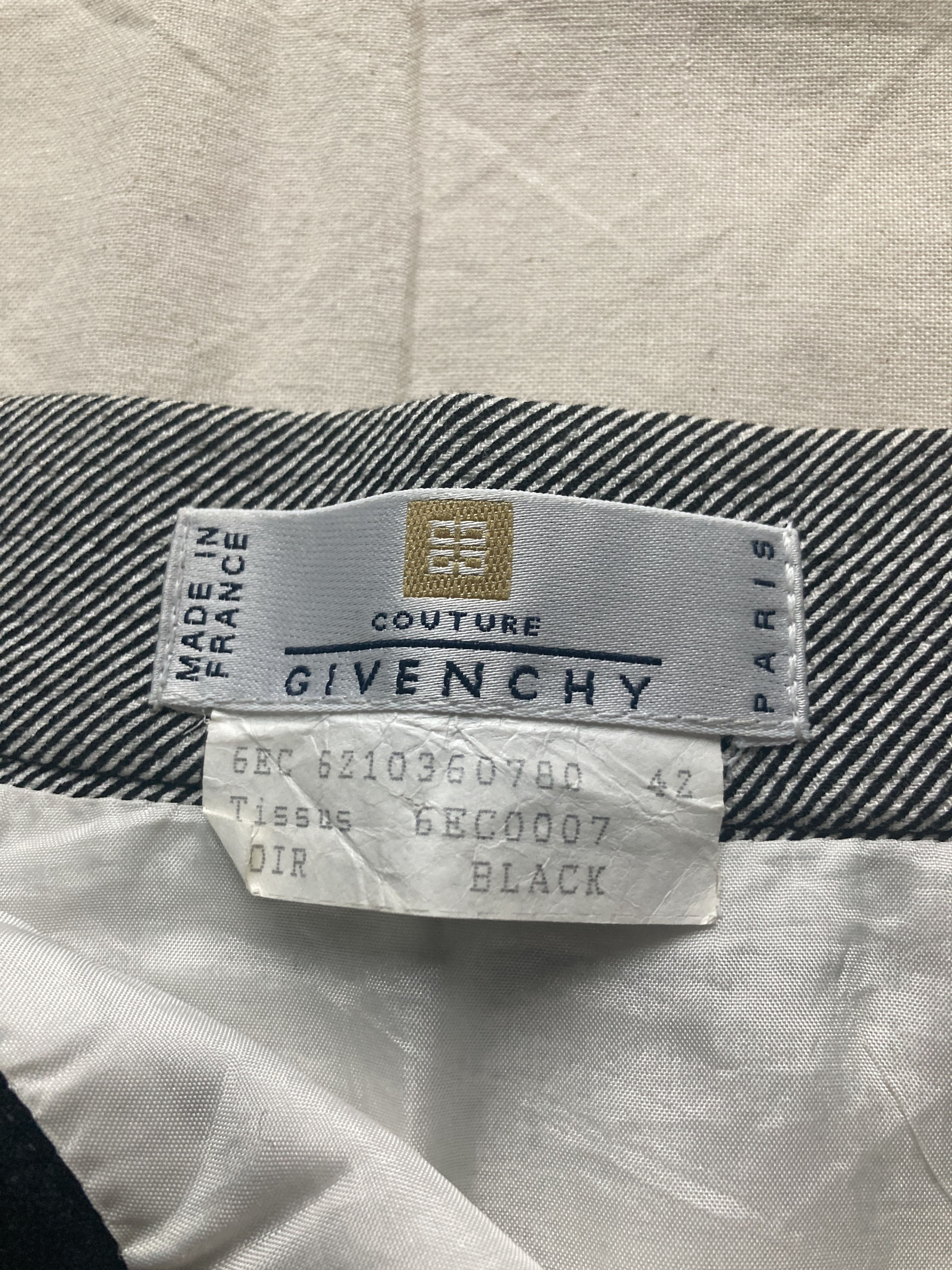 Alexander McQueen Givenchy by McQueen Pencil Skirt Size 30" / US 8 / IT 44 - 9 Thumbnail