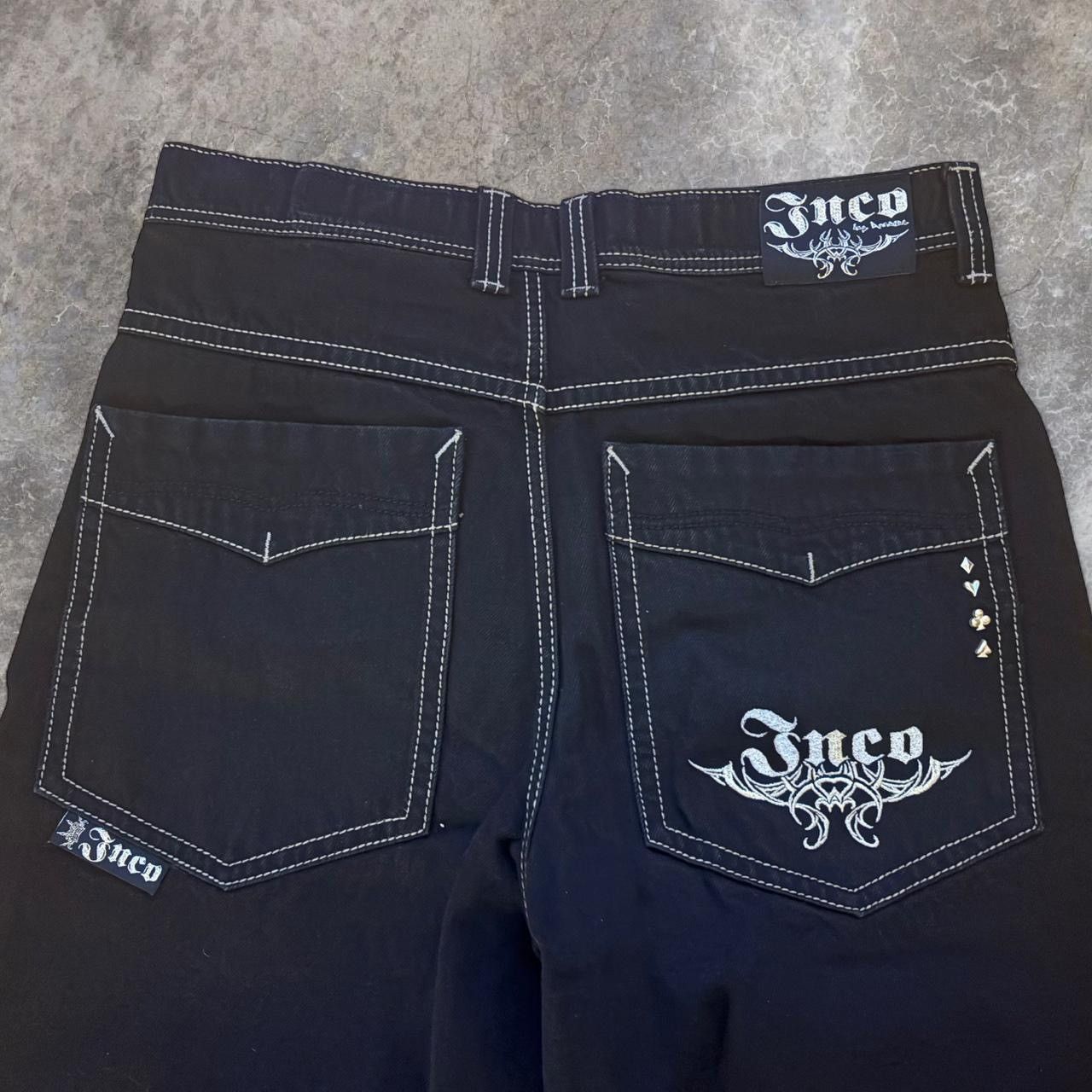 JNCO JNCO Karatz Jeans Jet Black 34x30 Size US 34 / EU 50 - 3 Thumbnail