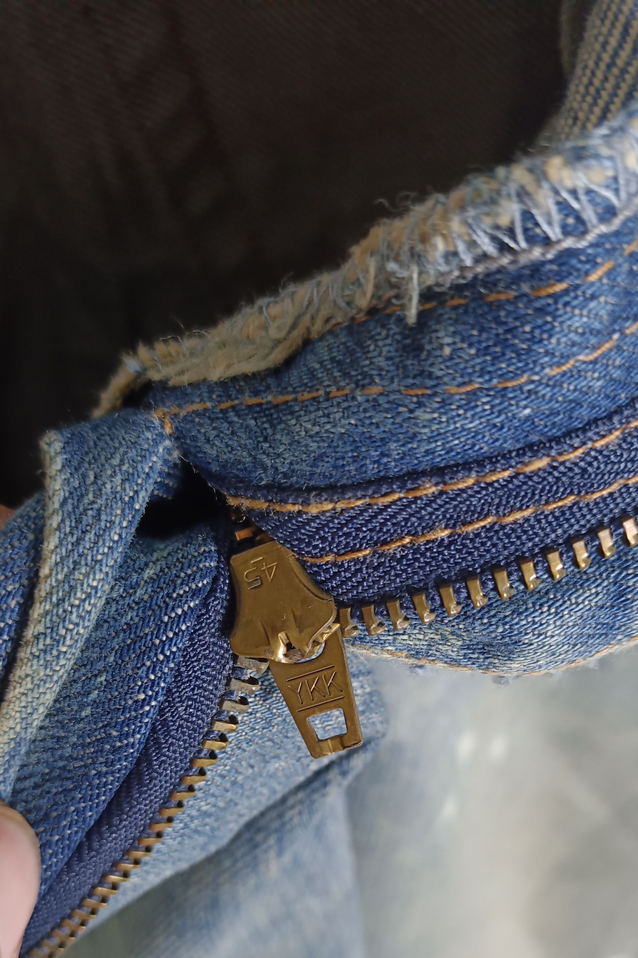 Japanese Brand × Jean × Vintage Vintage💥 Ehyphen World Gallery Mens Distressed Jeans Size US 30 / EU 46 - 11 Thumbnail