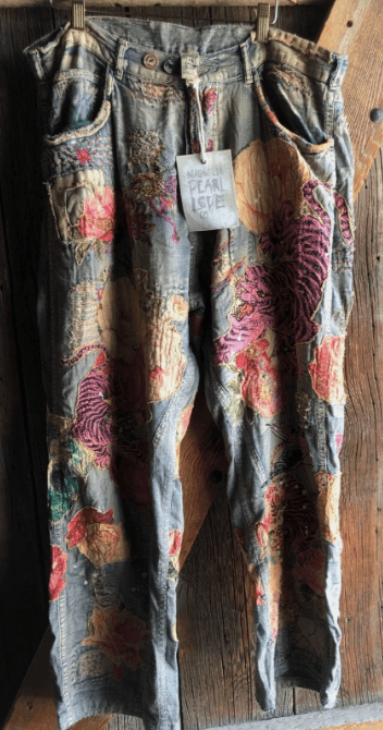 Magnolia Pearl Magnolia Pearl Reverie Cotton Denim Pants #893 Size 32" / US 10 / IT 46 - 1 Thumbnail