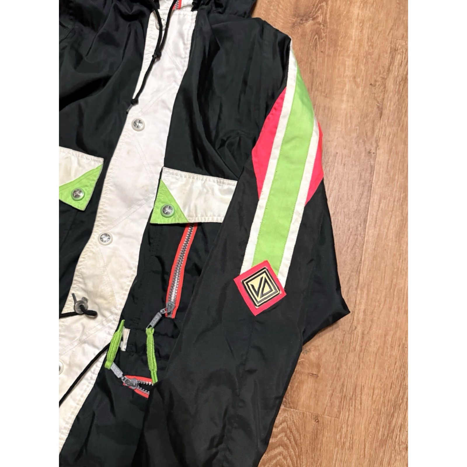 Vintage VINTAGE Valley Sun Valley Ski Jacket Men XL Black Distressed Parka Skiing Men Size US XL / EU 56 / 4 - 7 Thumbnail