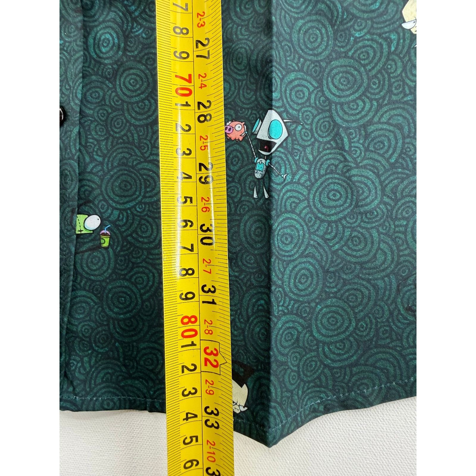 Other RSVLTS Invader Zim Invaders from Irk KUNUFLEX Short Sleeve S Size US XL / EU 56 / 4 - 6 Thumbnail