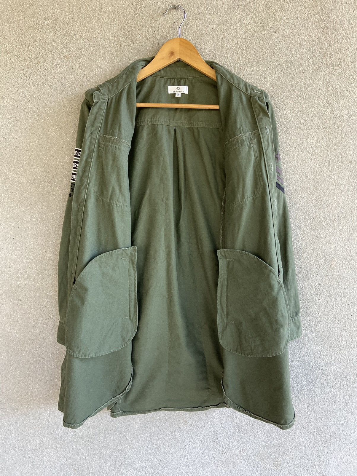 BERNINGS SHO BERNINGS SHO military long shirt Size US M / EU 48-50 / 2 - 3 Thumbnail
