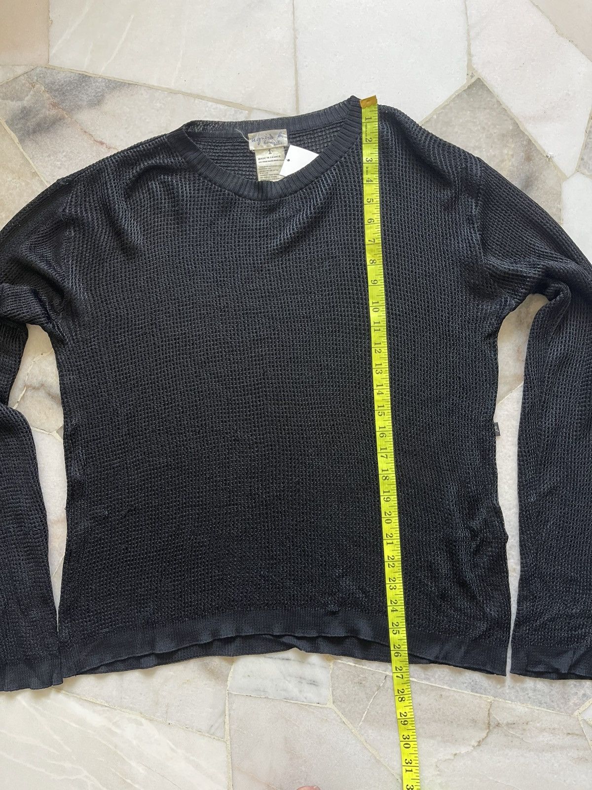 agnes b. Vintage Agnes B Homme Mesh Knitwear Size US M / EU 48-50 / 2 - 10 Thumbnail