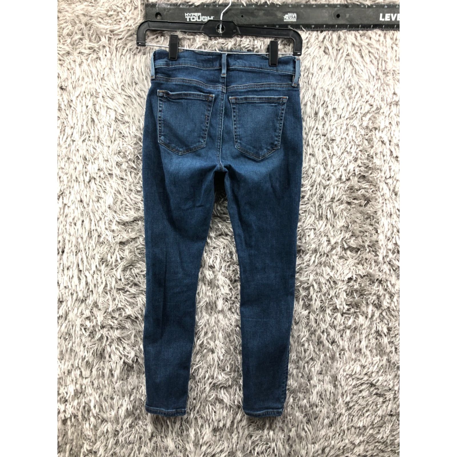 Loft LOFT Jeans Skinny Crop Size 2 Womens Mid Rise Dark Wash Blue Denim Size 26" / US 2 / IT 38 - 5 Thumbnail