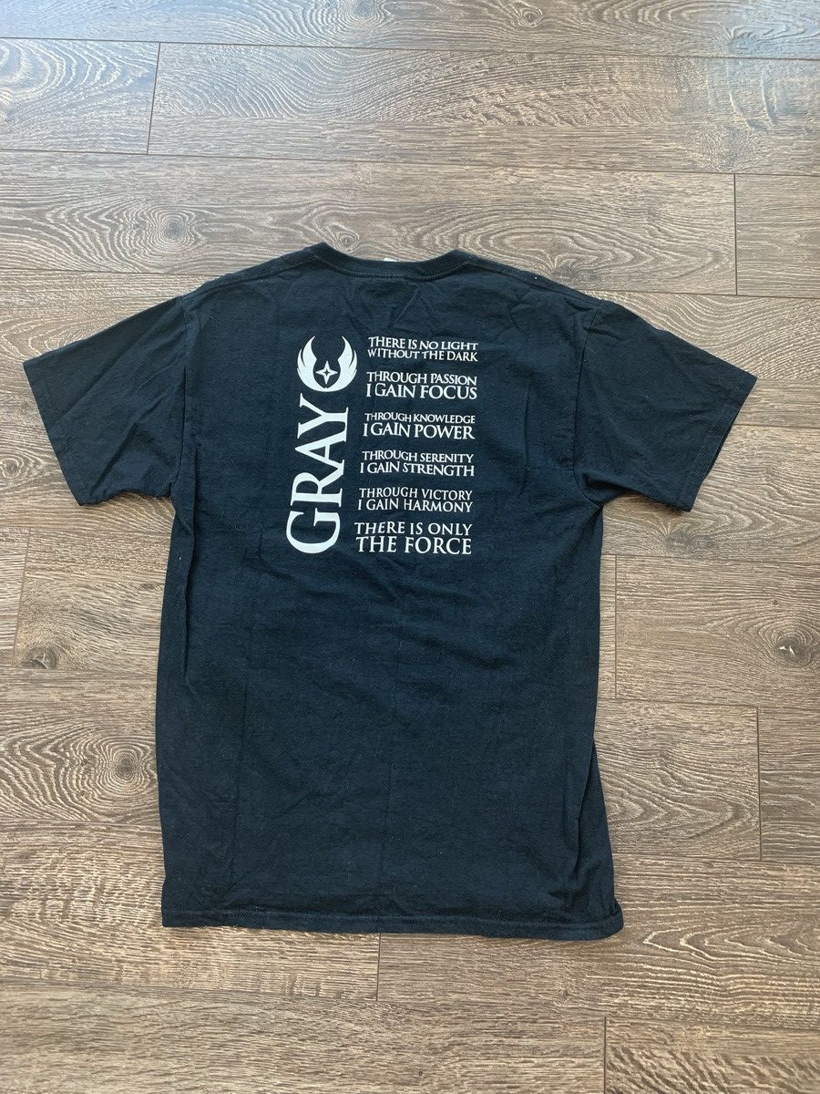 Fruit Of The Loom × Star Wars × Vintage Star Wars Grey Jedi shirt Size US M / EU 48-50 / 2 - 3 Thumbnail