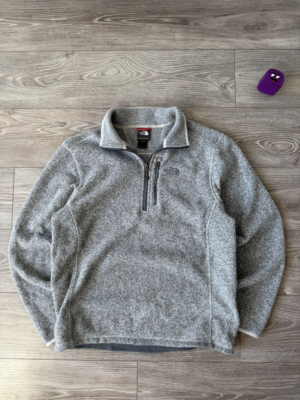 The North Face The North Face Mens 1/3 Zip Polar Sweater Size US M / EU 48-50 / 2 - 13 Thumbnail