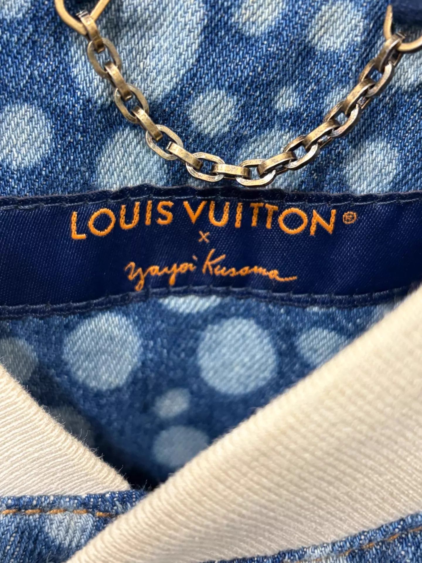 Louis Vuitton LV x Yayoi Kusama Denim Jacket M Size M / US 6-8 / IT 42-44 - 3 Thumbnail