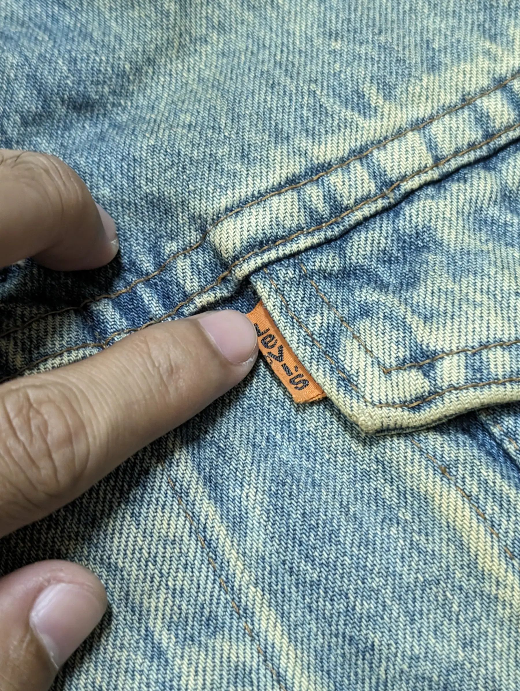 Levi's Vintage Clothing Vintage 80s Levi's Orange Tab Denim Trucker Jacket Denims Size US L / EU 52-54 / 3 - 8 Thumbnail