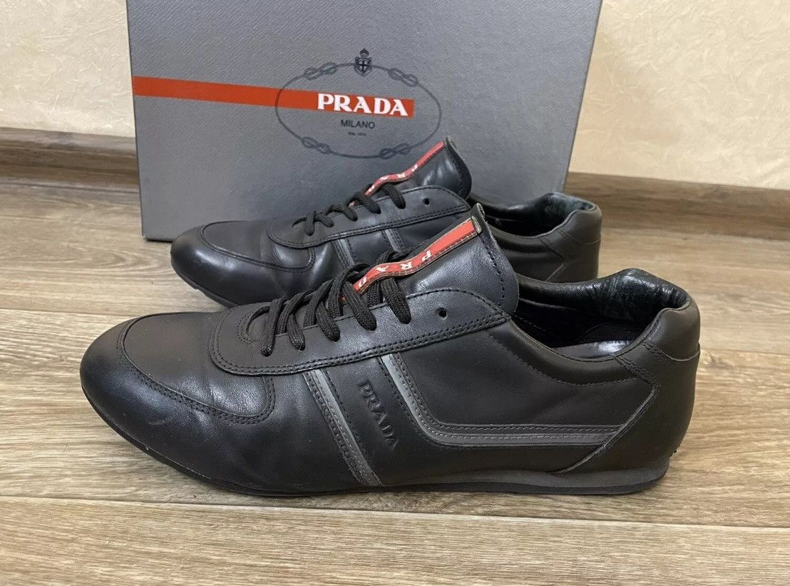 Prada Prada sneakers size 10,5 black Size US 9.5 / EU 42-43 - 6 Thumbnail
