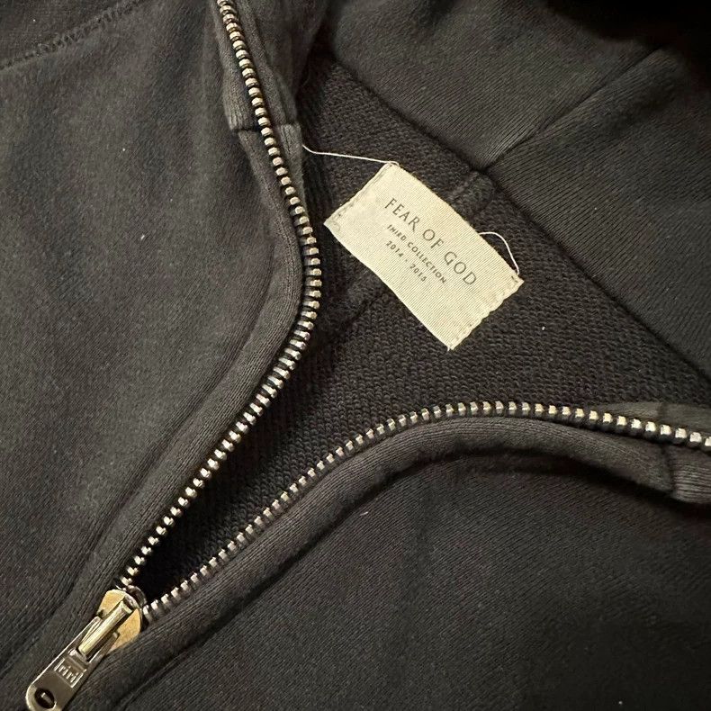 Fear of God Fear of God og silver zip sweatshirt hoodie Size US S / EU 44-46 / 1 - 2 Thumbnail
