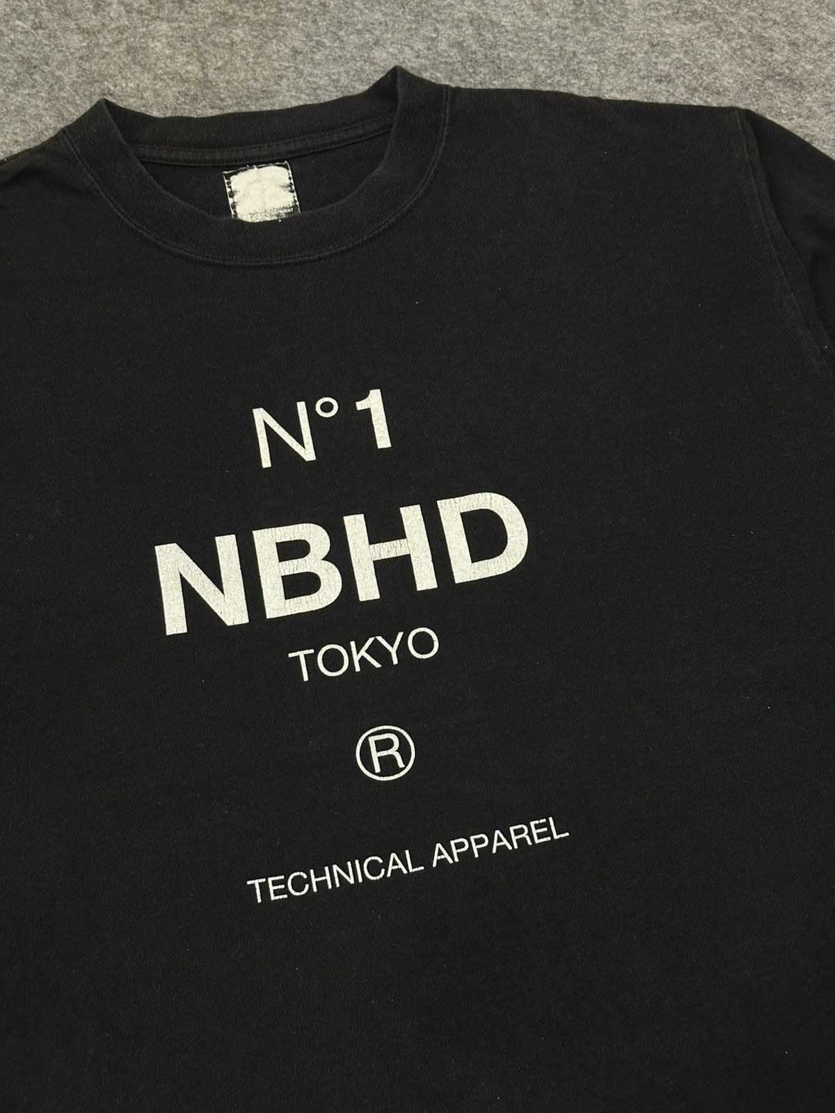 Neighborhood Neighborhood NH LS-6 long sleeve t-shirt in black. Size US L / EU 52-54 / 3 - 2 Thumbnail
