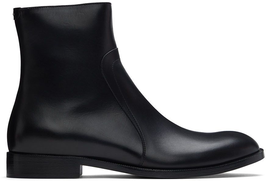 image of Maison Margiela O1W1Db11223 Boots In Black, Men's