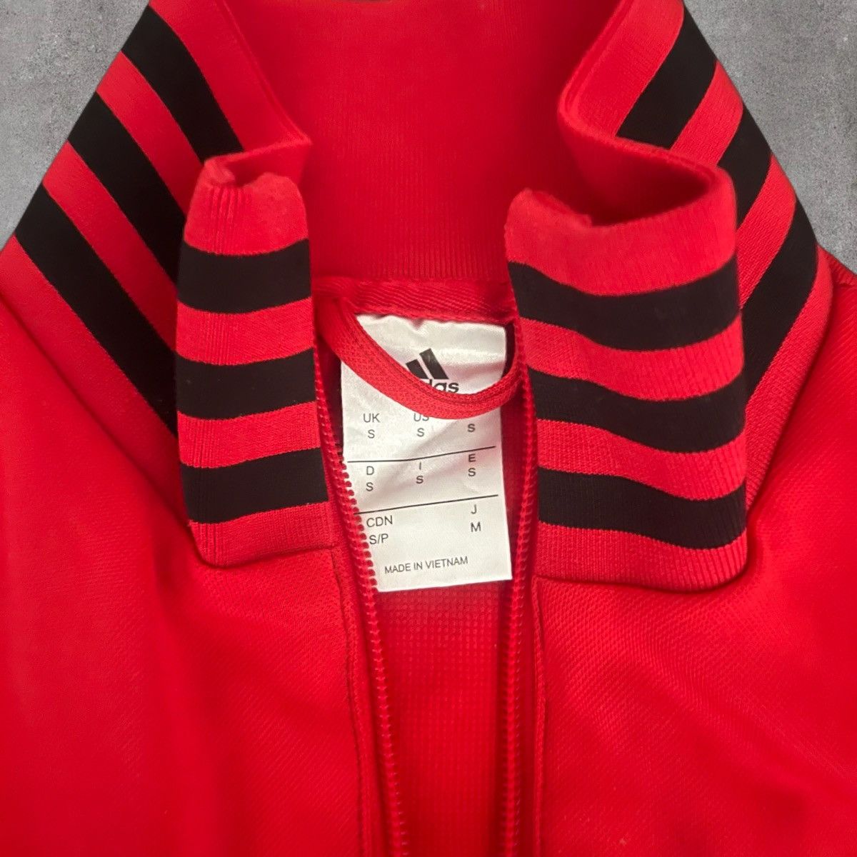 Adidas Adidas Manchester United Track Jacket Red Vintage 2000s Size US S / EU 44-46 / 1 - 4 Thumbnail