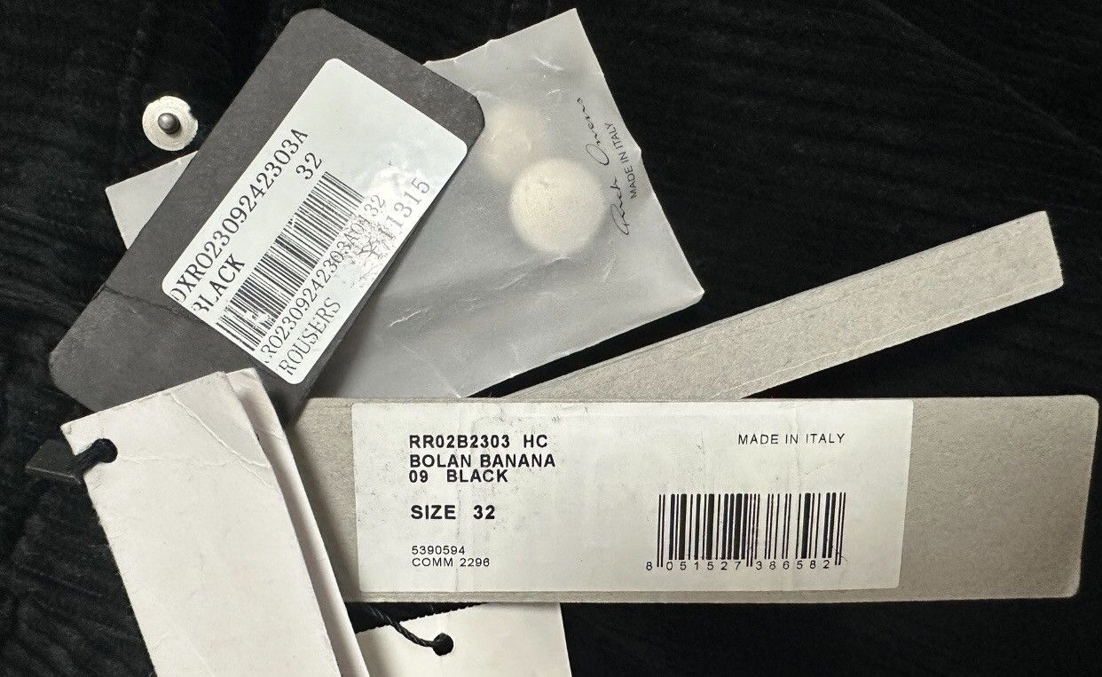 Rick Owens Rick Owens ro 23F/W Banana Pants2412-Nextarrow Size US 32 / EU 48 - 7 Thumbnail