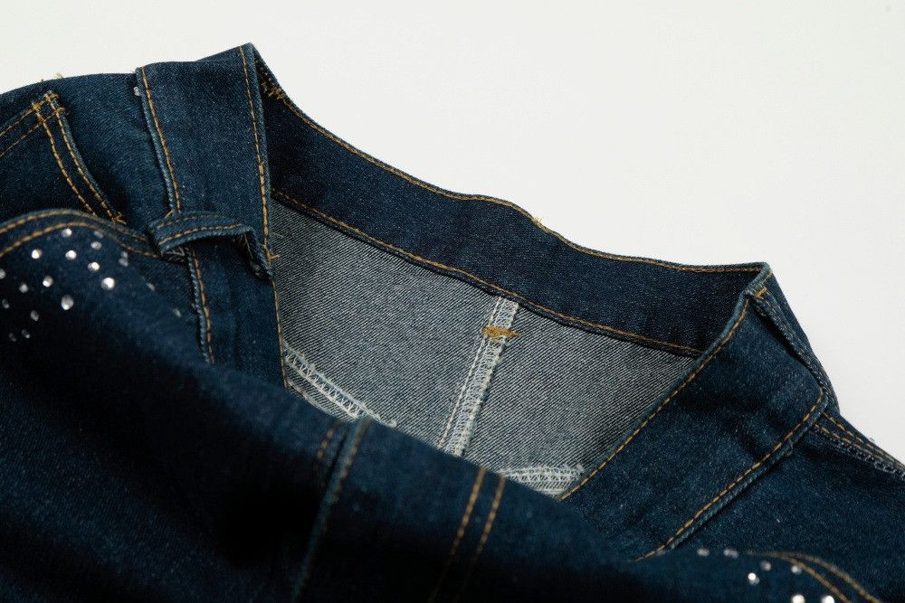 Jean American high street style curved jeans for men Size US 32 / EU 48 - 4 Thumbnail