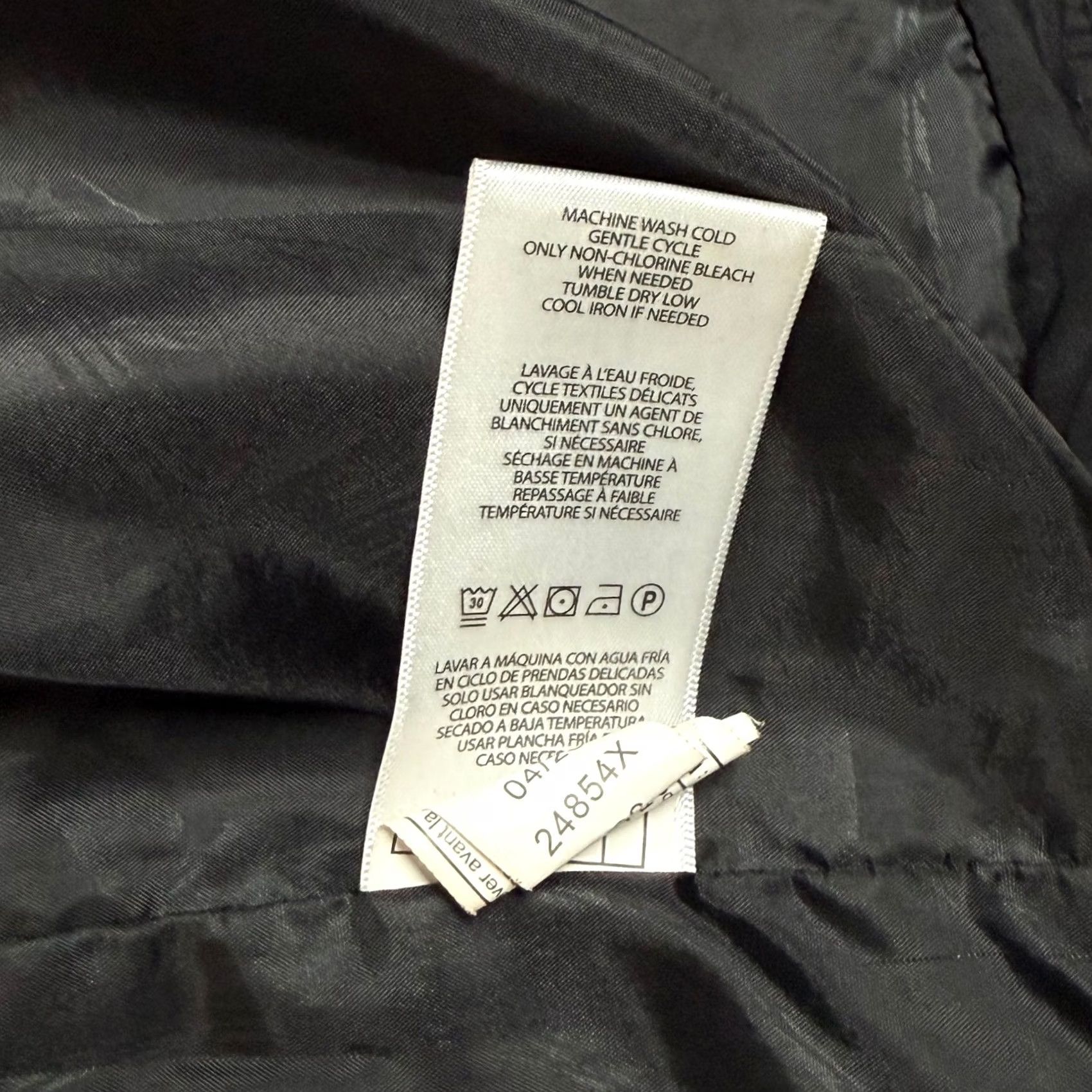 Ralph Lauren VINTAGE? No — Lauren Ralph Lauren Quilted Coat Hooded Faux Fur Trim Snap Front Black Womens Size 6 Regular Size M / US 6-8 / IT 42-44 - 5 Thumbnail