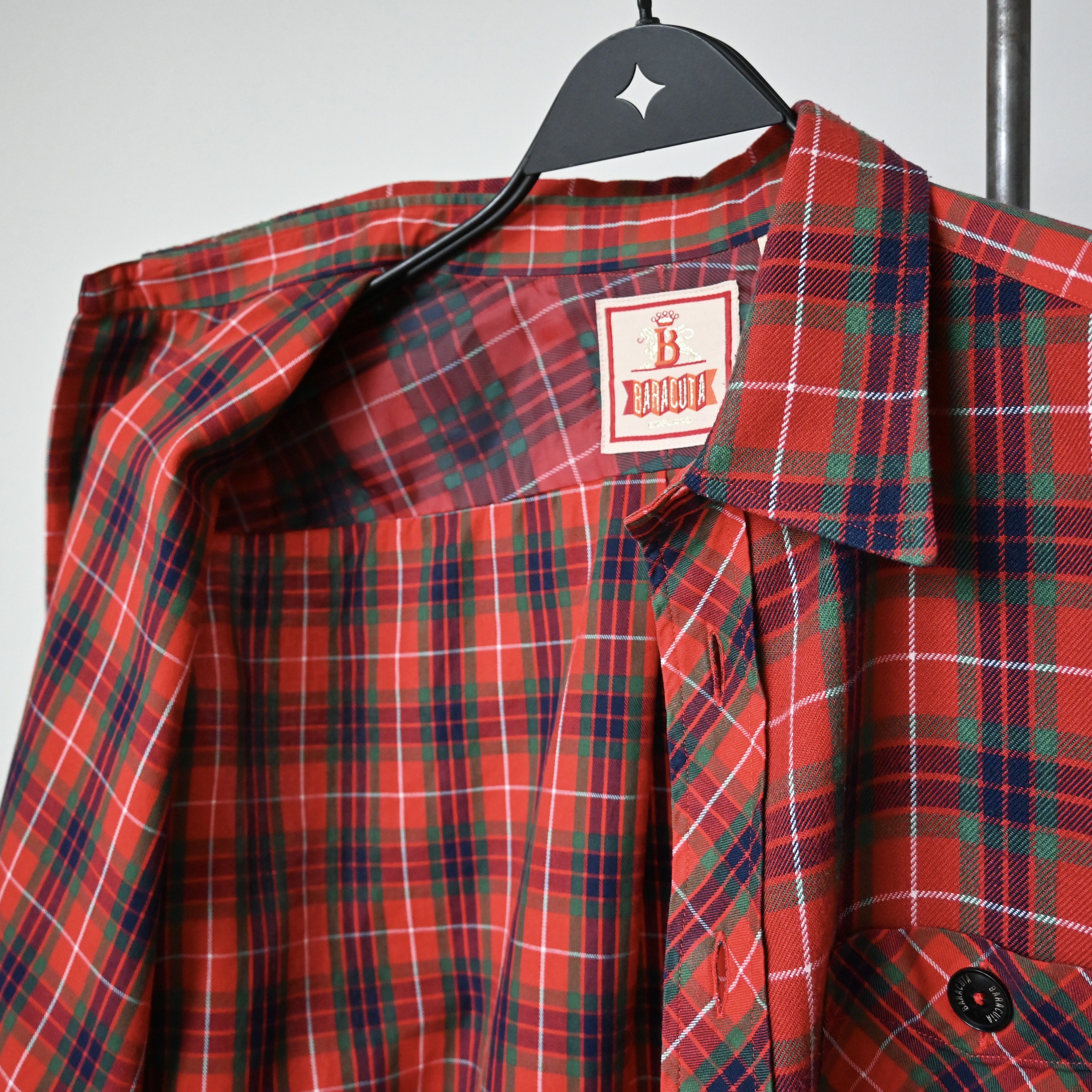 Baracuta VTG 1990s BARACUTA tartan lining fabric shirt made in Japan Size US M / EU 48-50 / 2 - 10 Thumbnail