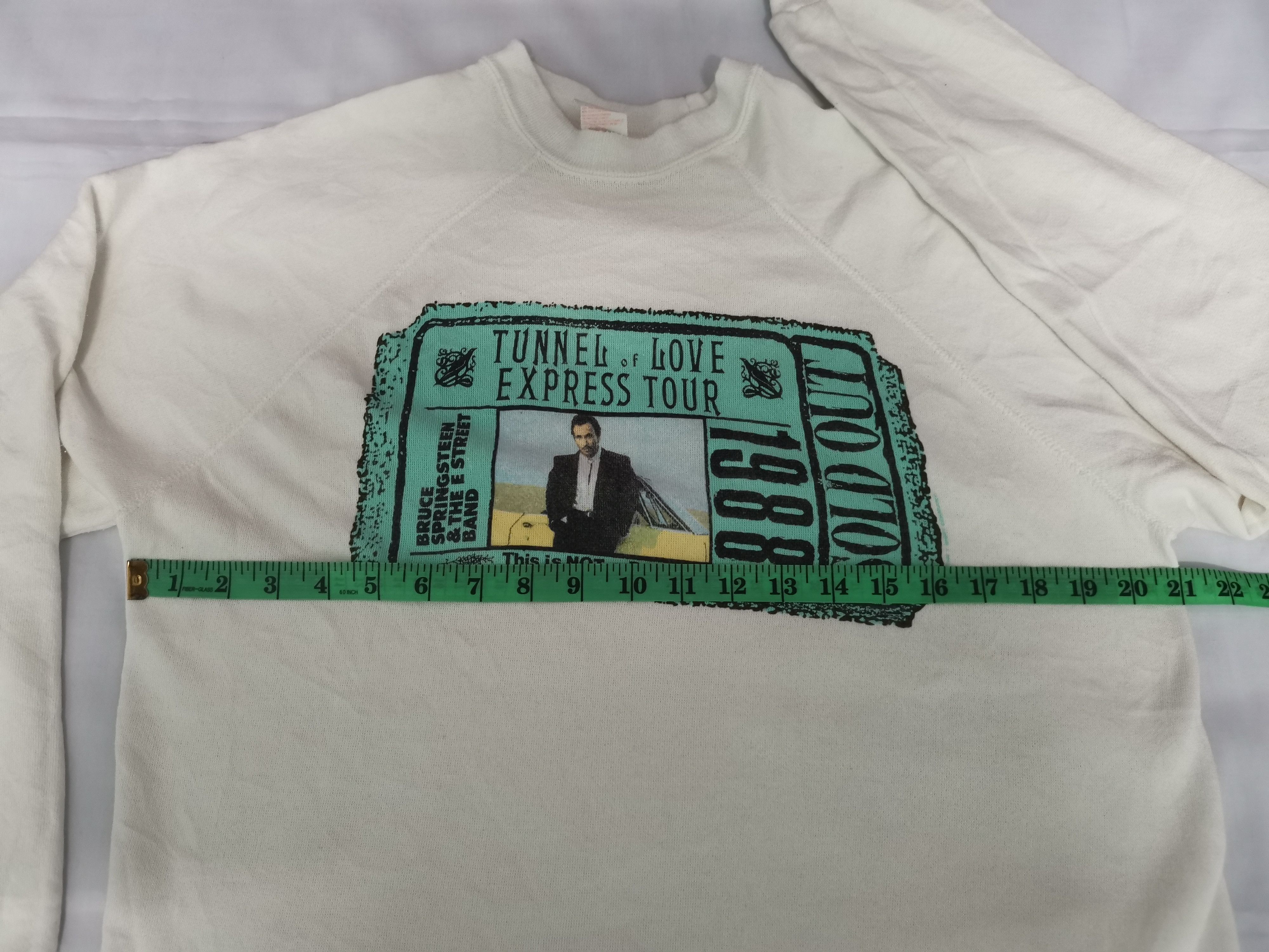Band Tees Vintage Bruce Springsteen 1988 Tour Sweatshirt American Rock Size US XL / EU 56 / 4 - 6 Thumbnail