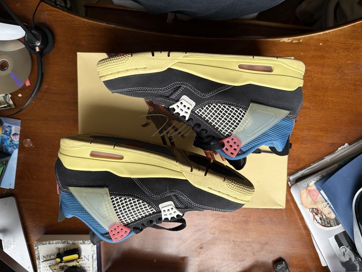 Jordan Brand × Union LA AJ4 x Union LA "off-noir" Size US 8.5 / EU 41-42 - 3 Thumbnail
