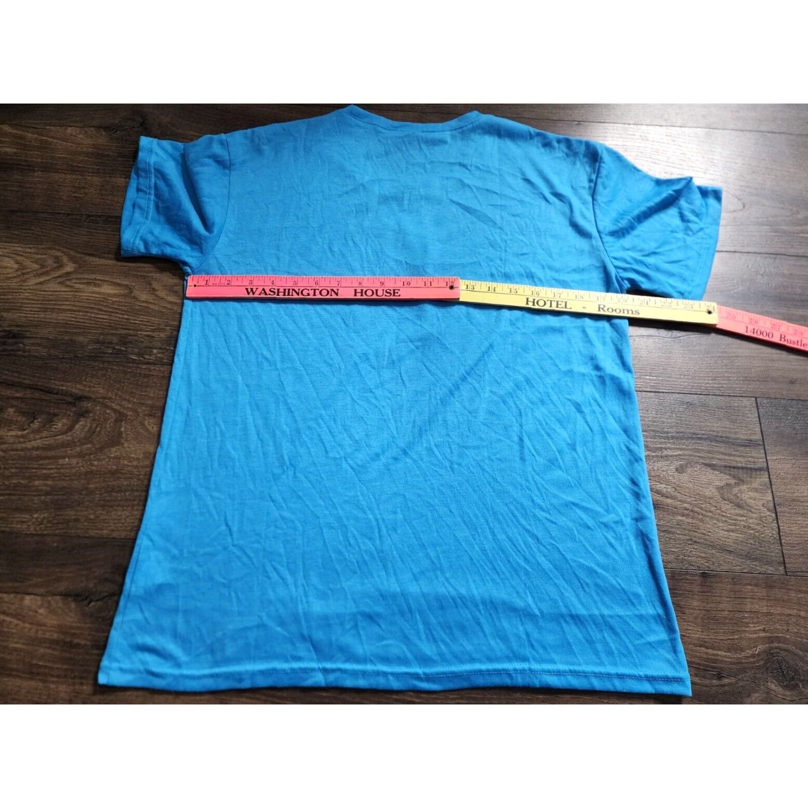 Vintage VINTAGE Silence Of The Lambs Bills Body Lotion Shirt Adult XL S/S Movie Shirt Blue Cotton Blend Slim Unisex Adults T-Shirt 90s Movies Mens Womens Size US XL / EU 56 / 4 - 2 Thumbnail