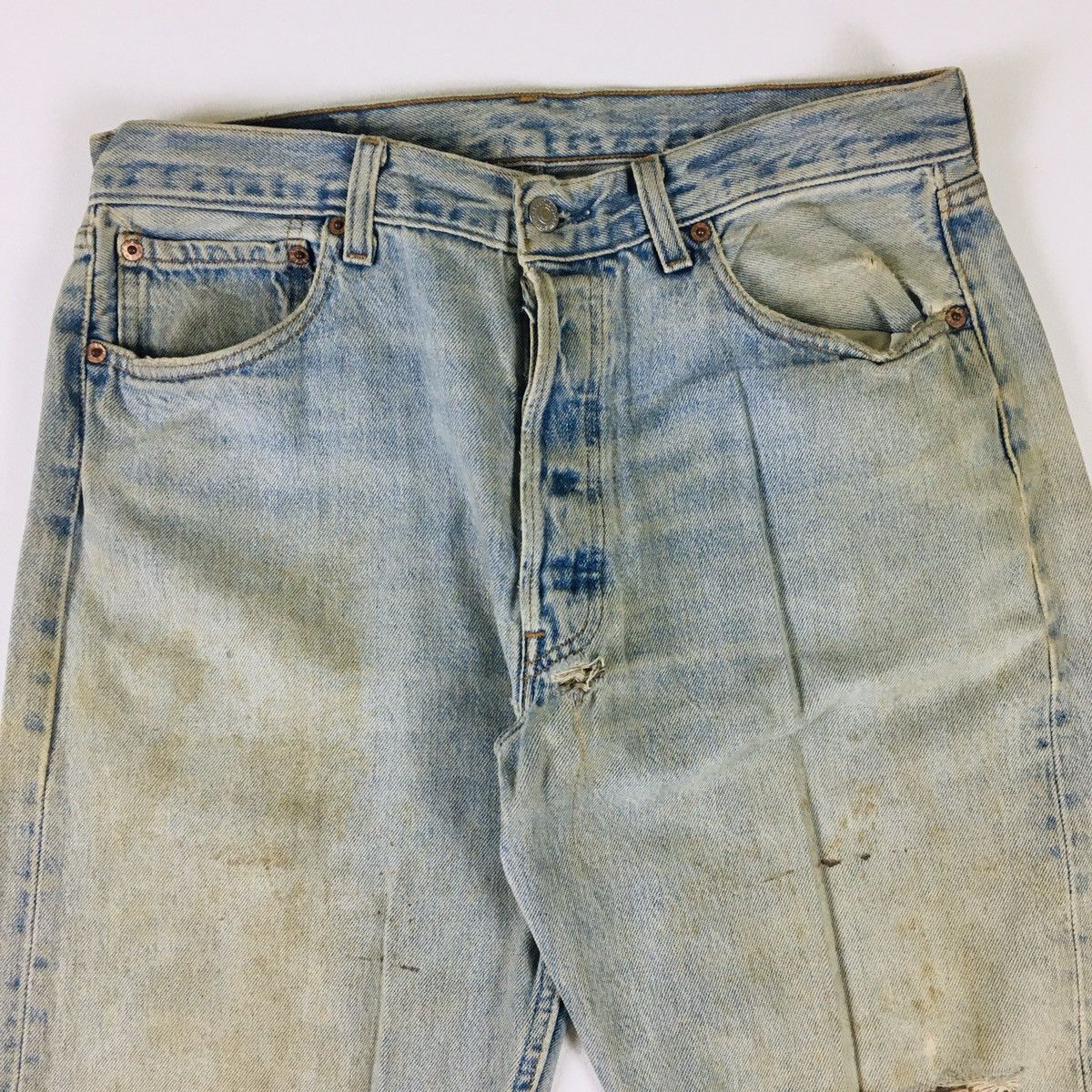 Levi's Vintage Clothing Vintage 90s Levi’s 501’ Made in USA Size US 34 / EU 50 - 5 Thumbnail