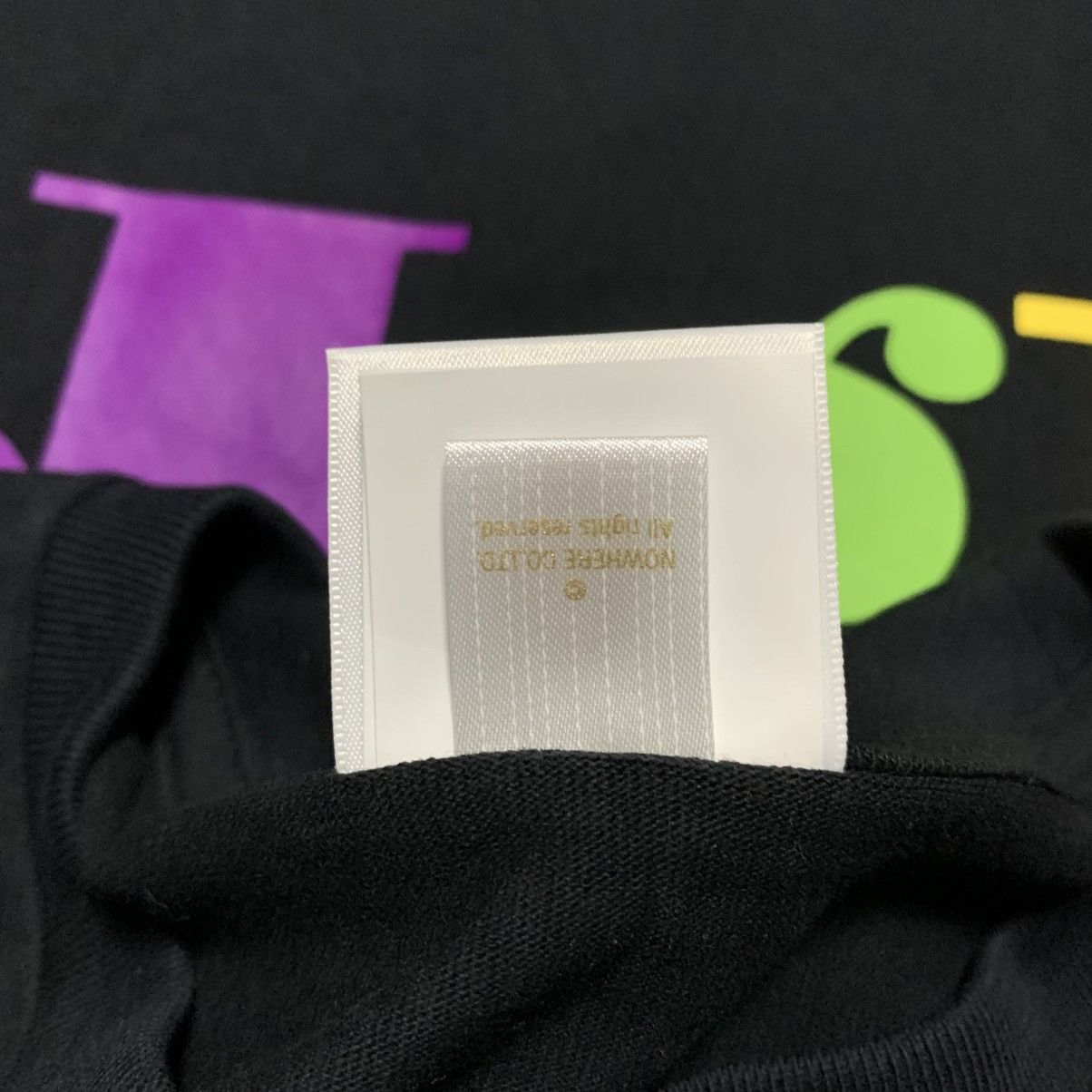 Bape Bape Medium Colourful Graphic Black Tee A Bathing Ape Size US M / EU 48-50 / 2 - 8 Thumbnail