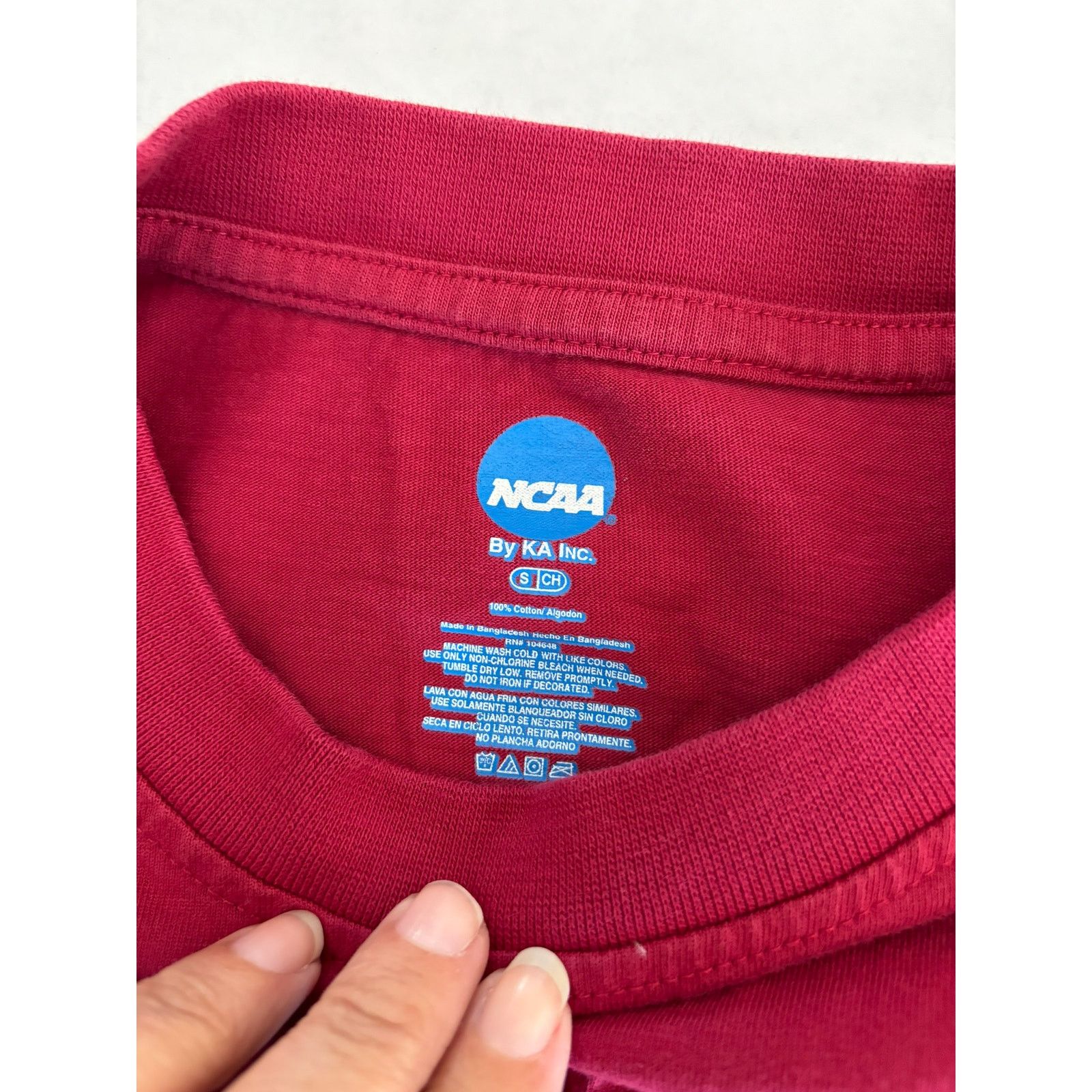NCAA NCAA Alabama Crimson Tide Long Sleeve T Shirt Size Small Size US S / EU 44-46 / 1 - 3 Thumbnail