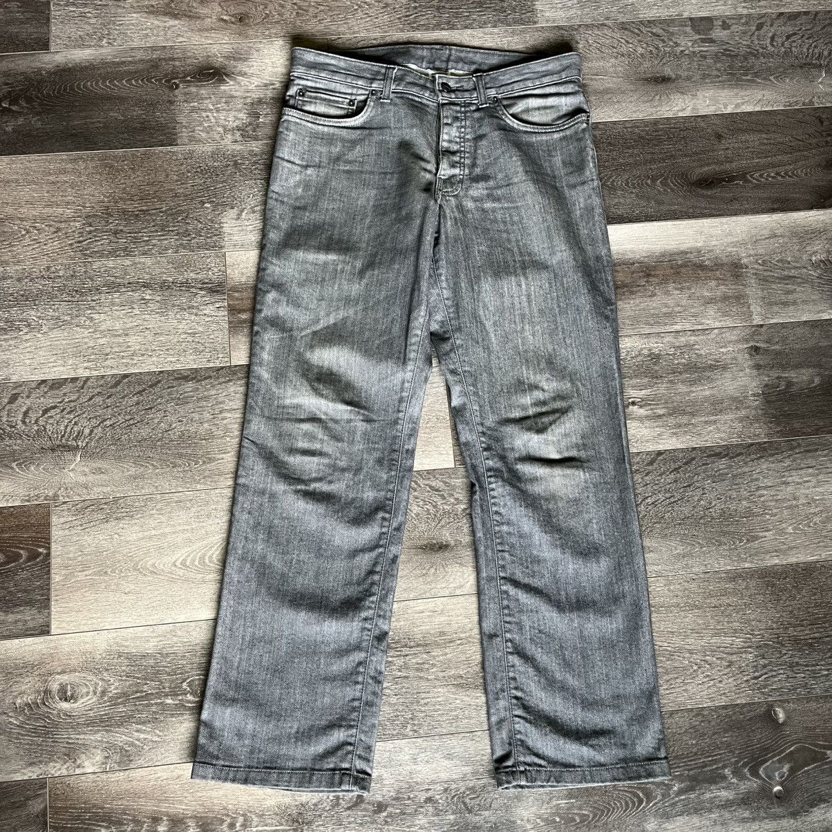 Patagonia Vintage Patagonia Organic Cotton Grey Buttonfly Denim Jeans Size US 32 / EU 48 - 2 Thumbnail