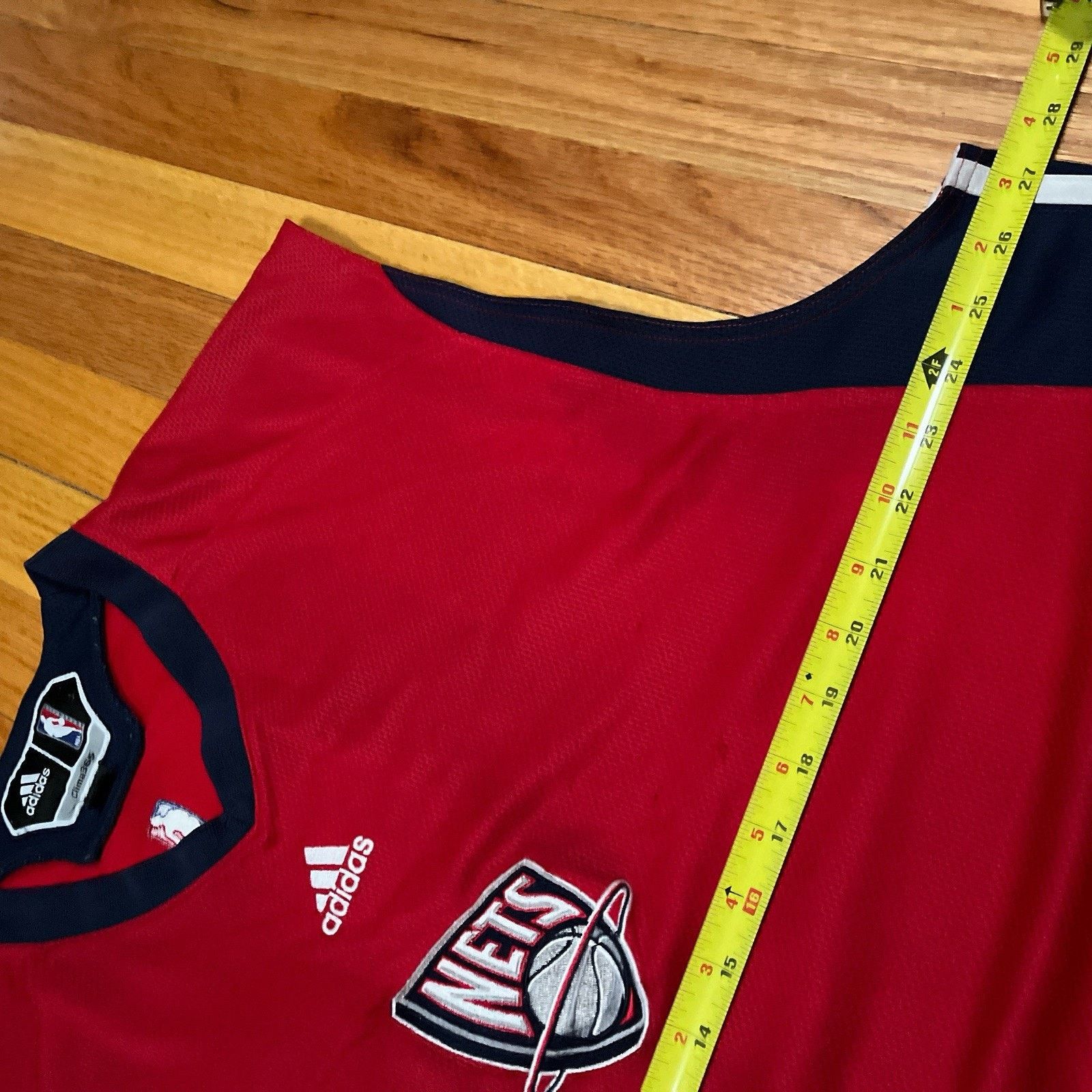 Adidas New Jersey Nets Adidas Jersey NBA Basketball 3XLT FLAWS Size US XXL / EU 58 / 5 - 6 Thumbnail