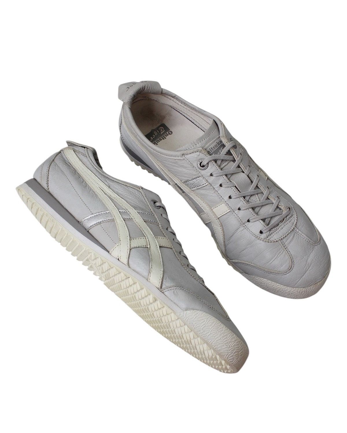 Asics × Onitsuka Tiger × Vintage ONITSUKA TIGER MEXICO 66 DELUXE – GREY LEATHER Size US 6 / EU 39 - 5 Thumbnail