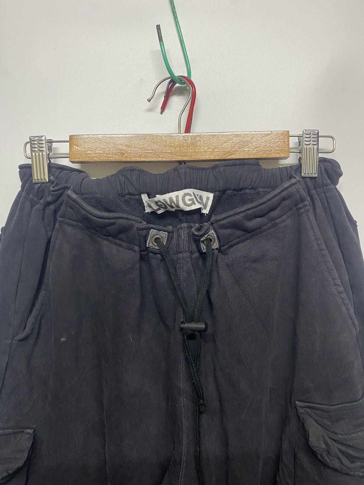 Japanese Brand SLOWGUN Pants Cotton Cargo Utilities Pocket Adjustable Waist Size US 30 / EU 46 - 14 Thumbnail