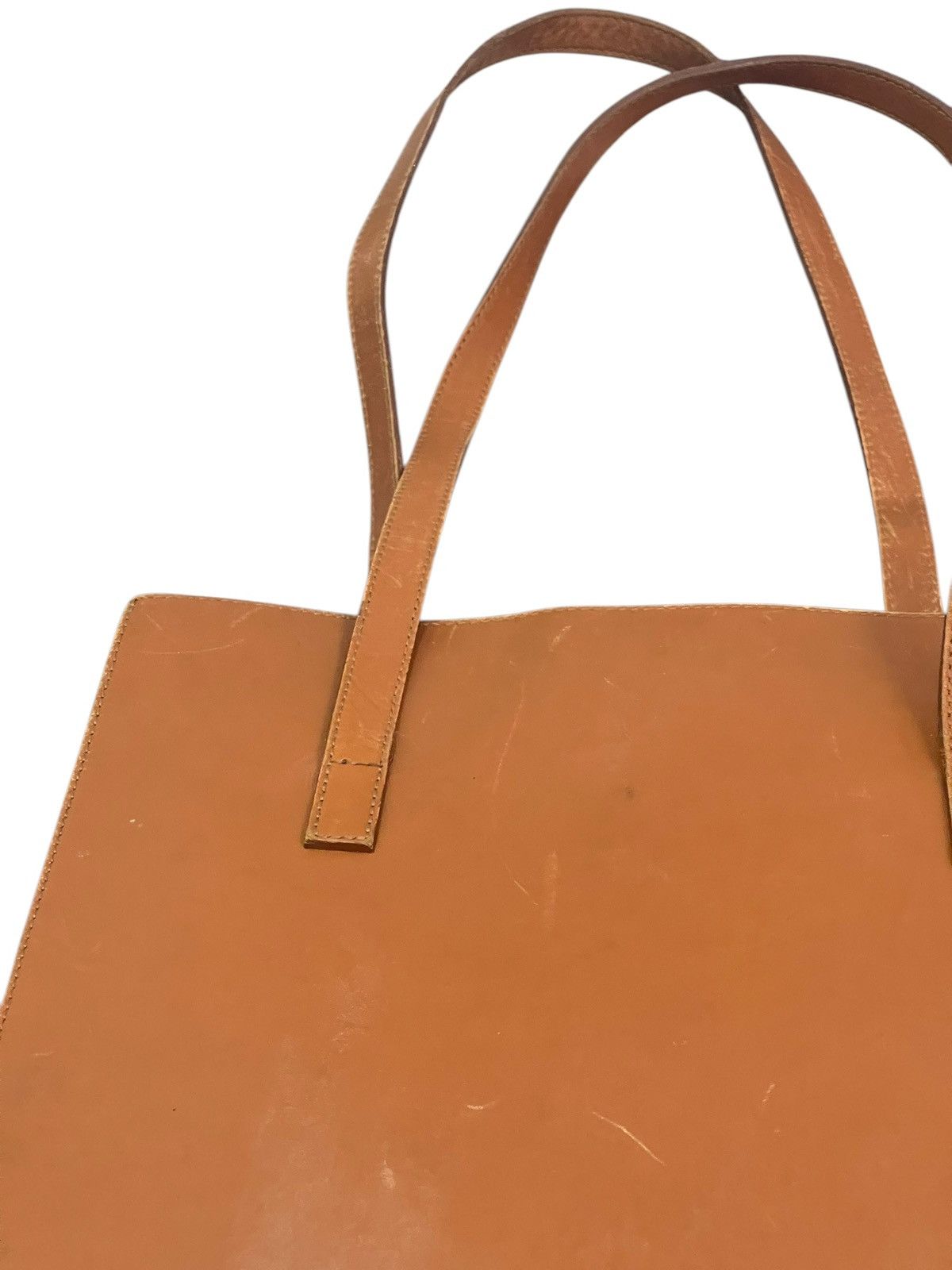 Leather Full Leather Patina Vtg Unknown Japan Shoulder Bag 1🟩3 Size ONE SIZE - 17 Thumbnail