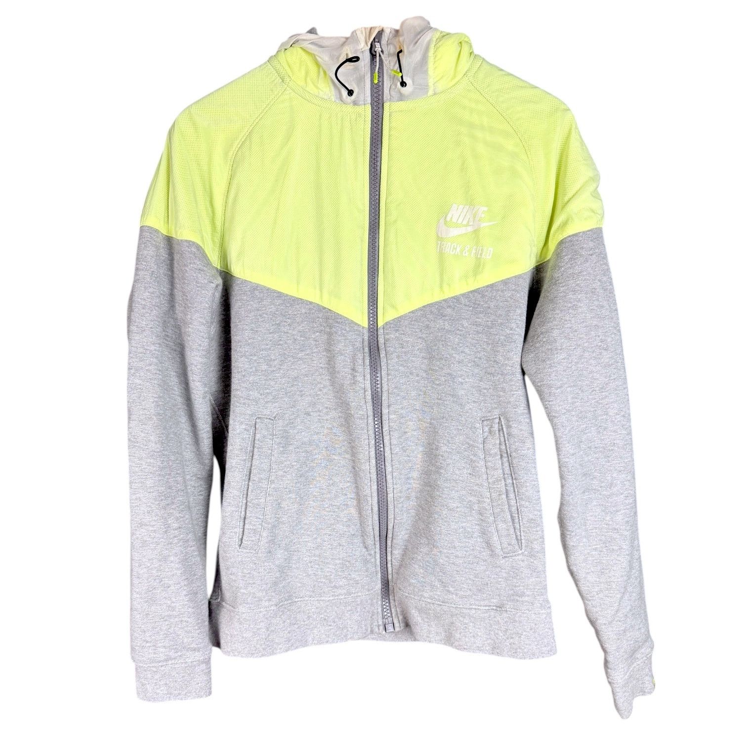 Nike Men's Nike Track & Field Full Zip Hooded Running Jacket - L Size US L / EU 52-54 / 3 - 1 Thumbnail