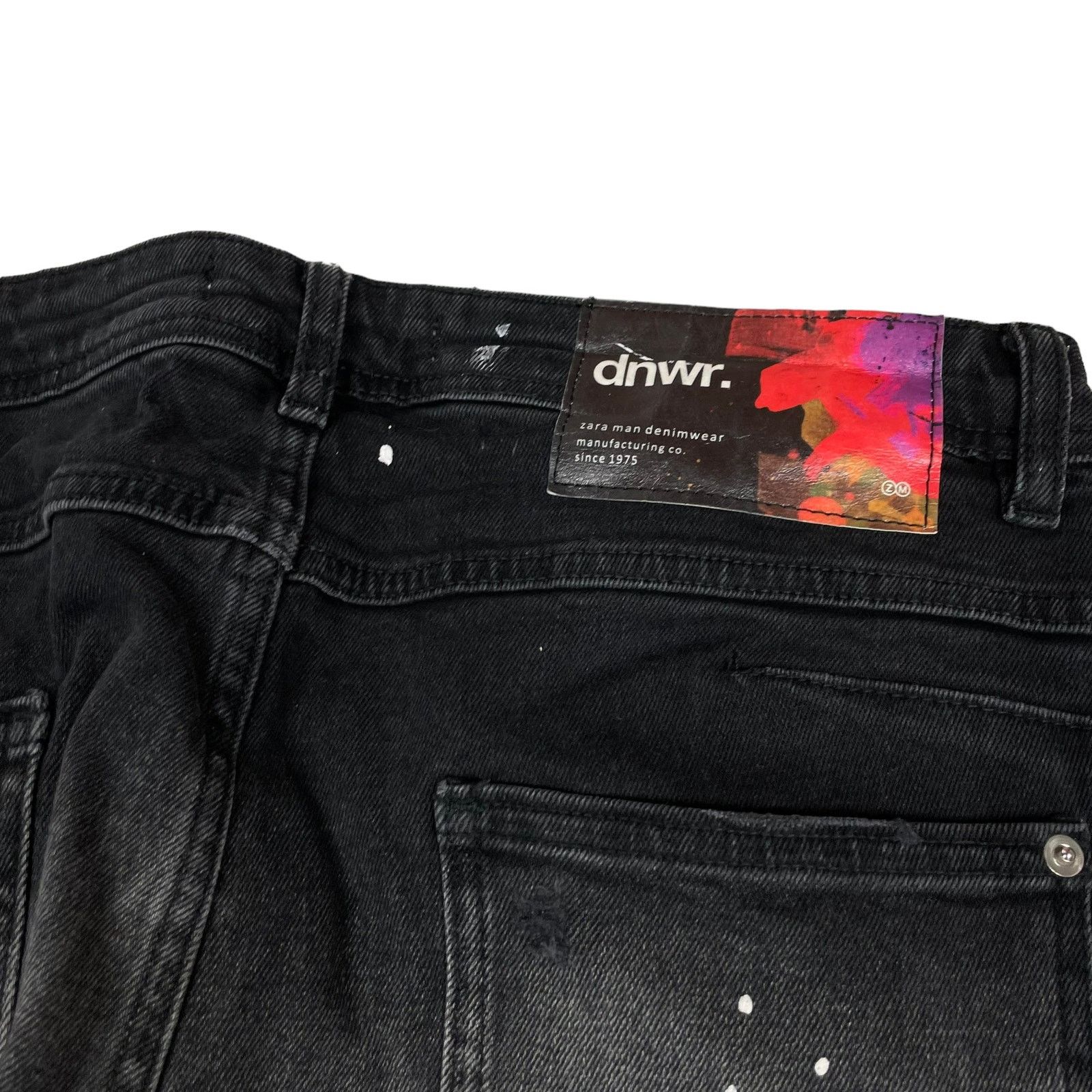 Zara Zara Men's Gray Distressed Denim Pockets Skinny Jeans 32 Size US 32 / EU 48 - 7 Thumbnail