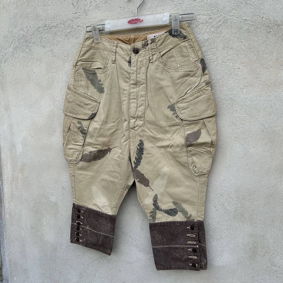 Kapital Kapital Grunge ShortCargo Size US 29 - 2 Thumbnail