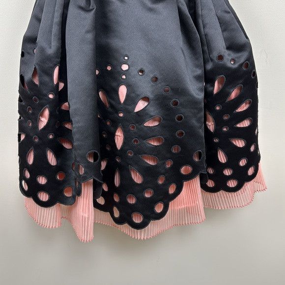 Betsey Johnson VINTAGE BETSEY JOHNSON 2 black and pink strapless dress Size XS / US 0-2 / IT 36-38 - 5 Thumbnail
