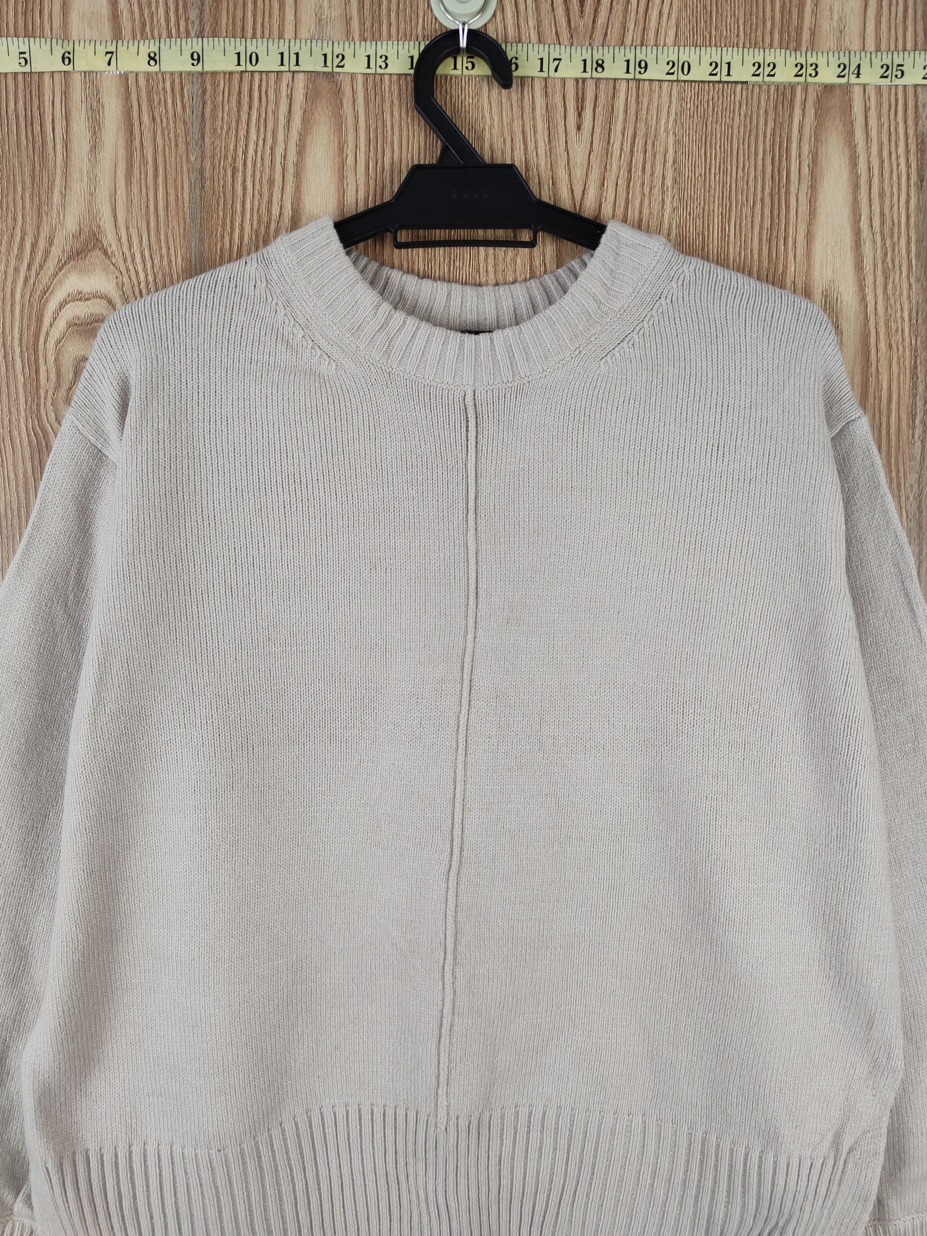 GU GU Light Brown Knitwear baggie Sweatshirts #W135 Size US S / EU 44-46 / 1 - 2 Thumbnail