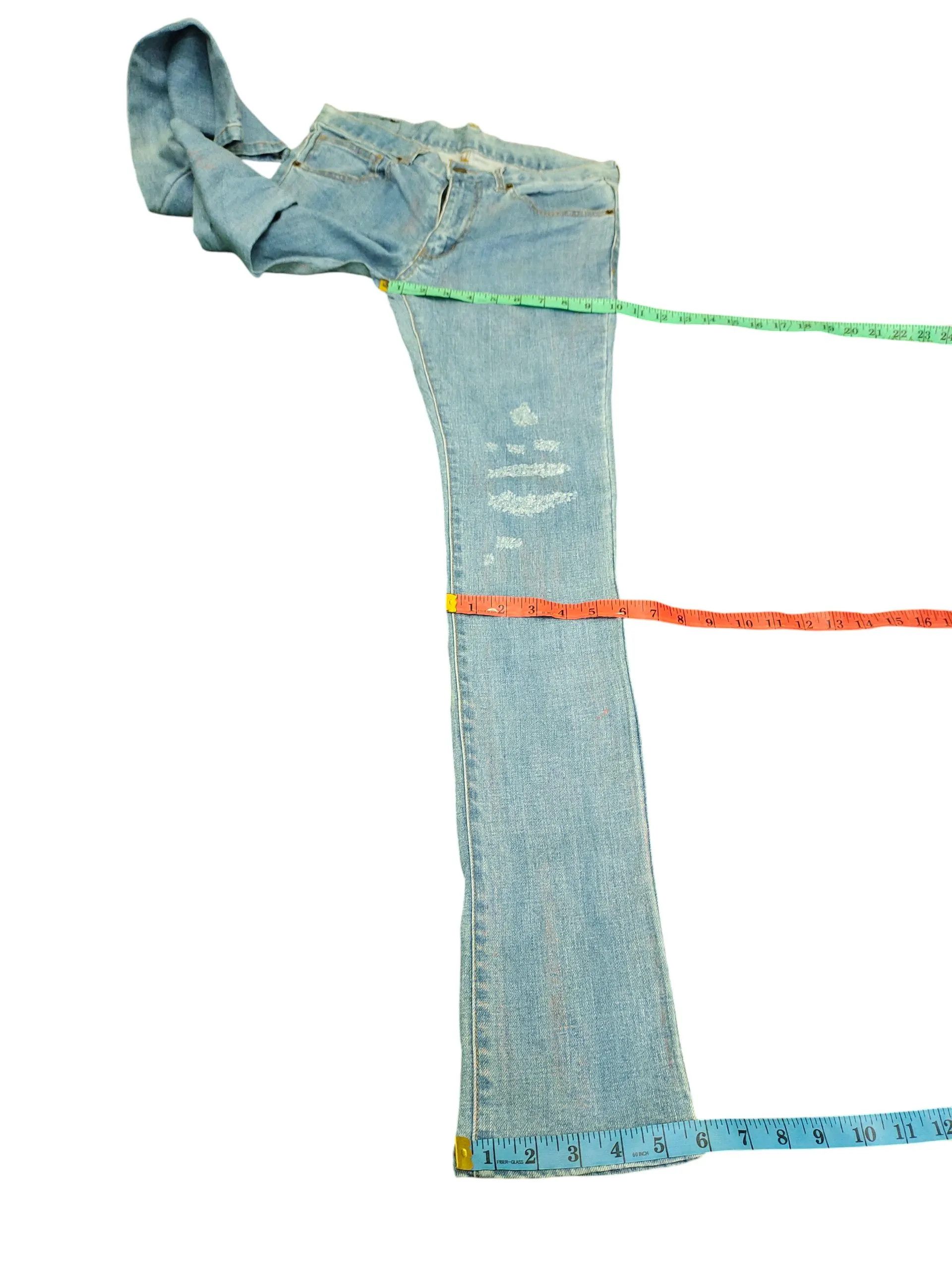 Comme des Garcons × Undercover aded Denim Jeans Skinny Size US 30 / EU 46 - 9 Thumbnail