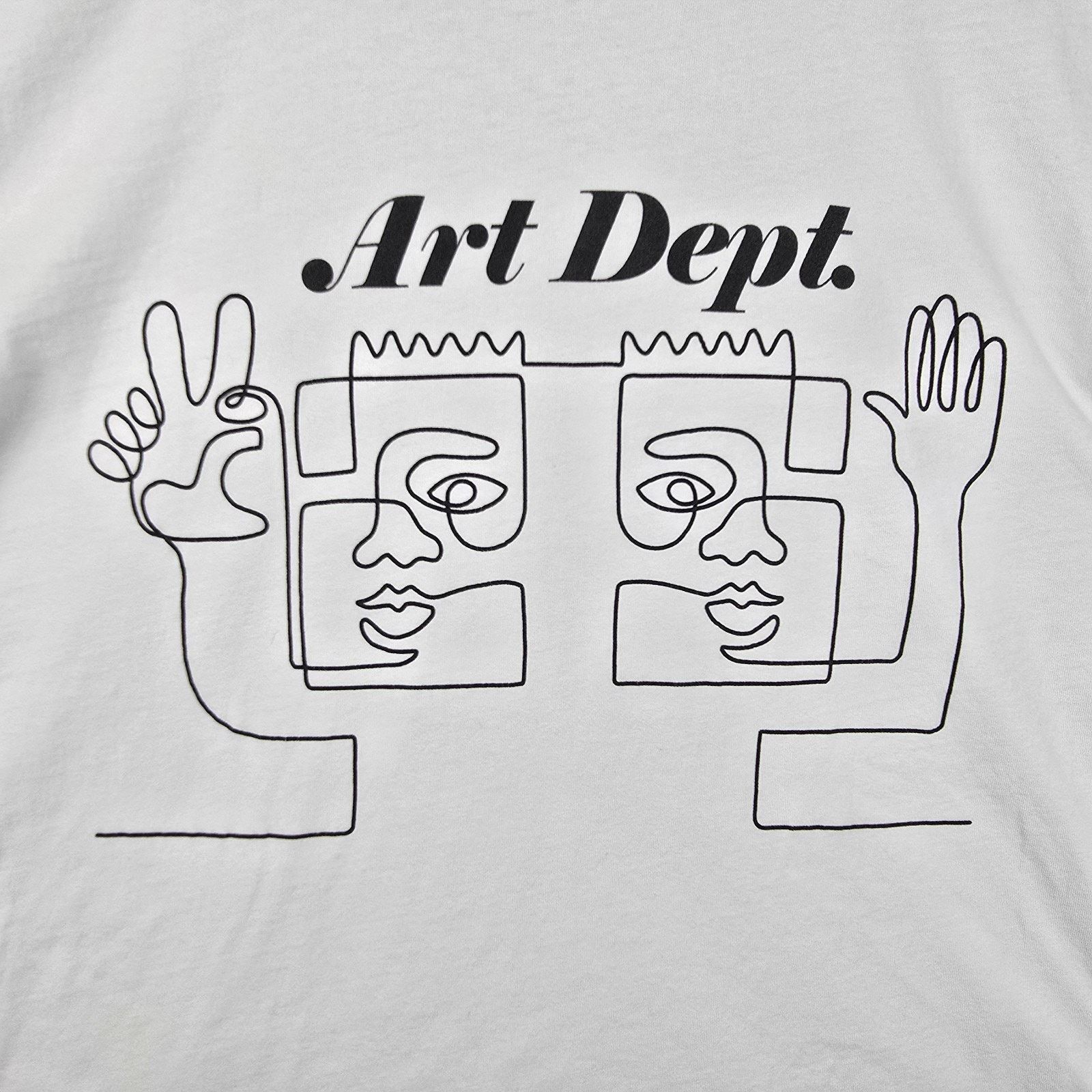 Other Art Dept Main Label Shirt Large One Line Drawing Abstract Size US L / EU 52-54 / 3 - 4 Thumbnail