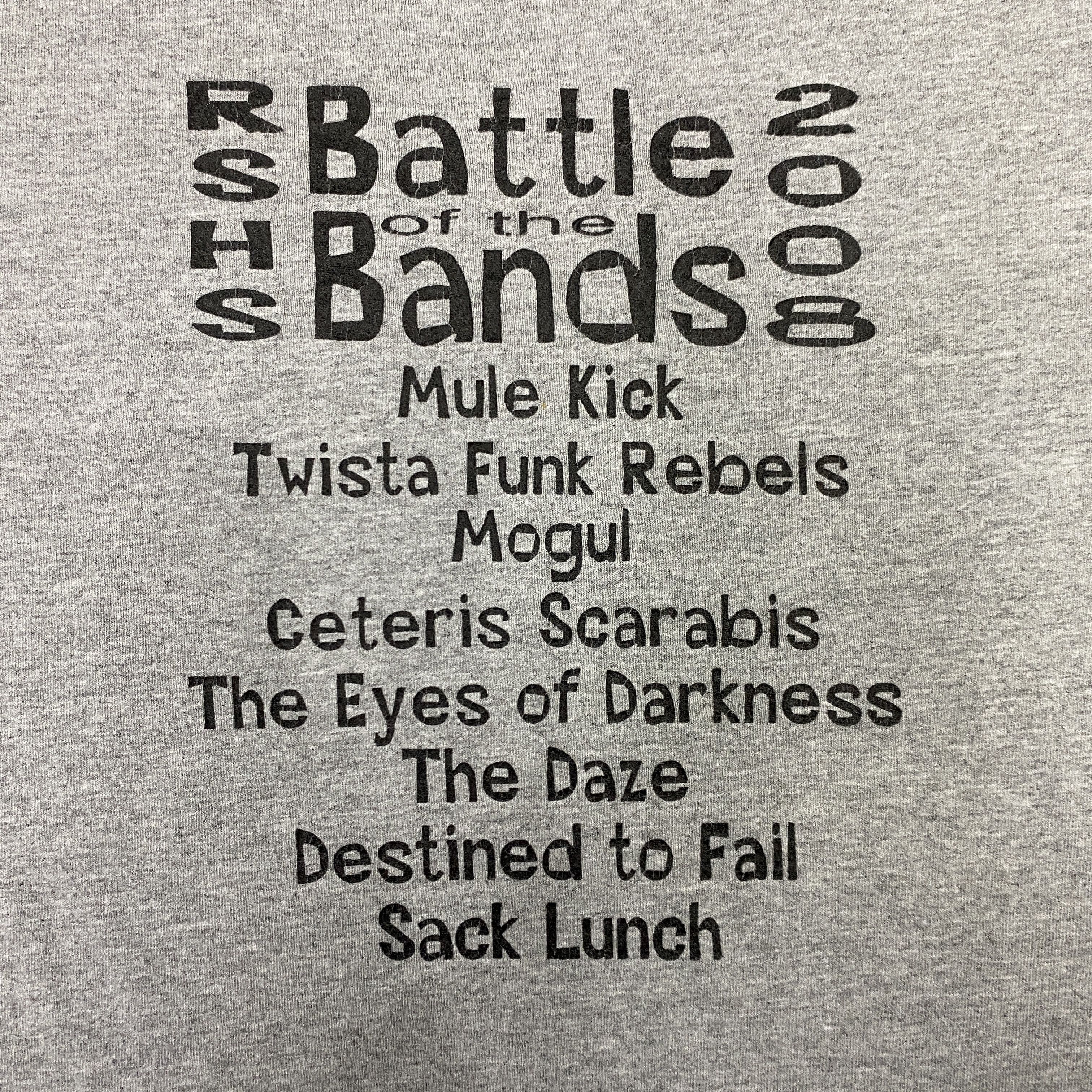 Band Tees Vintage RSHS Battle Of The Bands 2008 Small Shirt - K017 Size US S / EU 44-46 / 1 - 7 Thumbnail