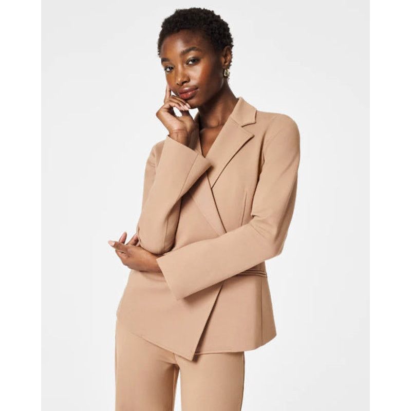 Spanx NWT Spanx Perfect Asymmetrical Tailored Toffee Blazer Size M Size M / US 6-8 / IT 42-44 - 1 Thumbnail