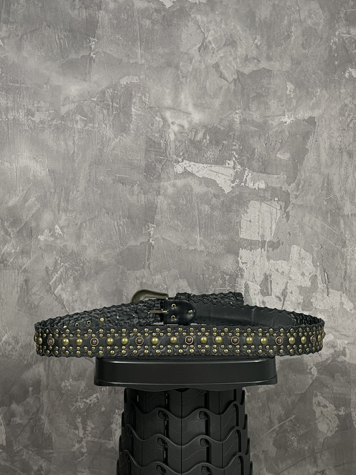 20471120 × If Six Was Nine × Le Grande Bleu (L.G.B.) Y2K Glamour Studded Japanese Brand Metal Belt Size ONE SIZE - 6 Thumbnail