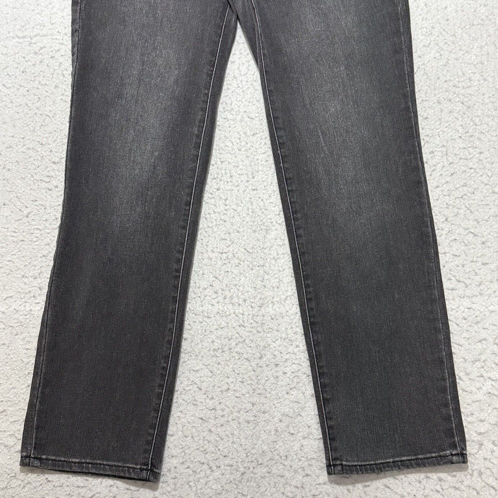 Other Talbots 2 High Rise Straight Crop Jeans Gray Denim Stretch Size 26" / US 2 / IT 38 - 3 Thumbnail