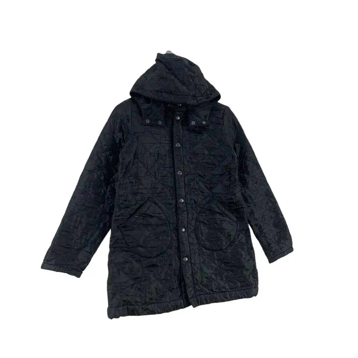 Vintage Vintage THE SMOCK SHOP Quilted Puffer Outdoor Parka Jacket Size S / US 4 / IT 40 - 2 Thumbnail