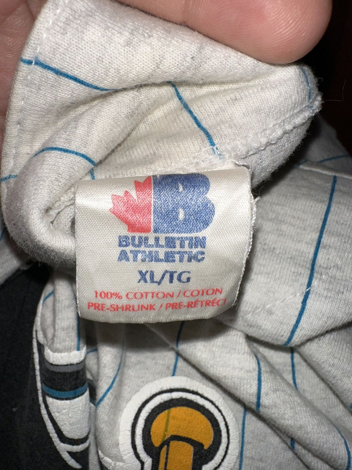 NHL × Vintage Vintage San Jose Sharks Jersey 90’s NHL Baseball Tee Grail Size US XL / EU 56 / 4 - 8 Thumbnail